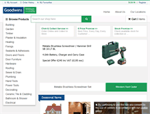 Tablet Screenshot of goodwins.ie